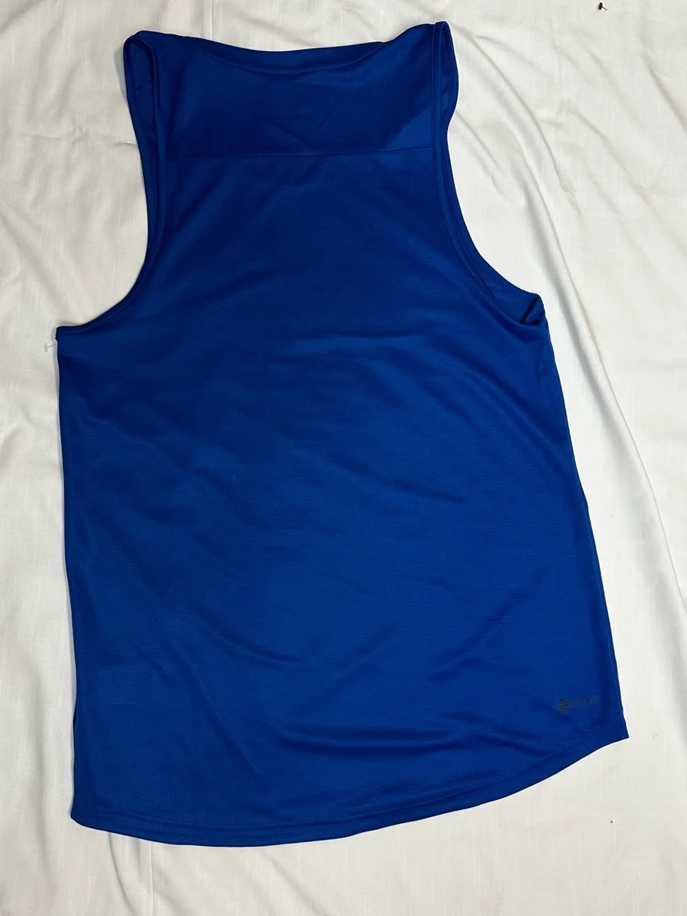 adidas Kansas Jayhawks Tank Top - Blue/Red Sleeveless Shirt Men's L